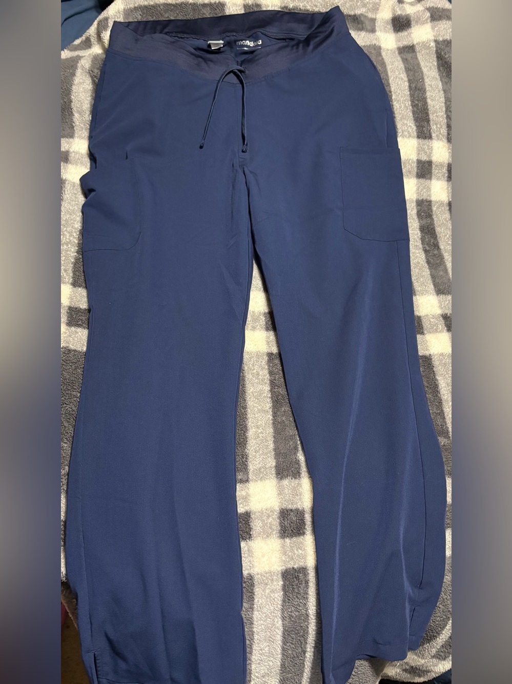 Women’s Navy Drawstring Utility Pants